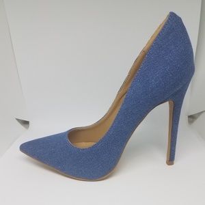 Blue Jean Pumps